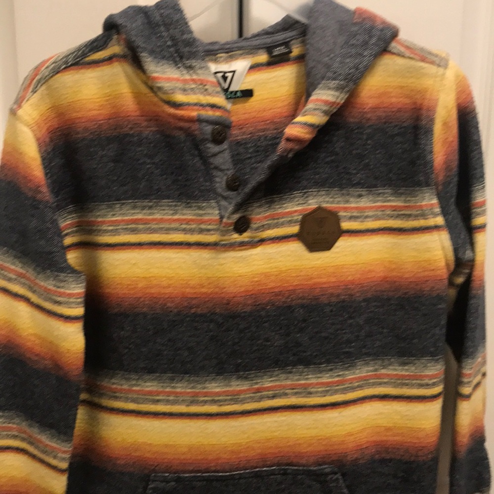 Boys large Vissla hoodie